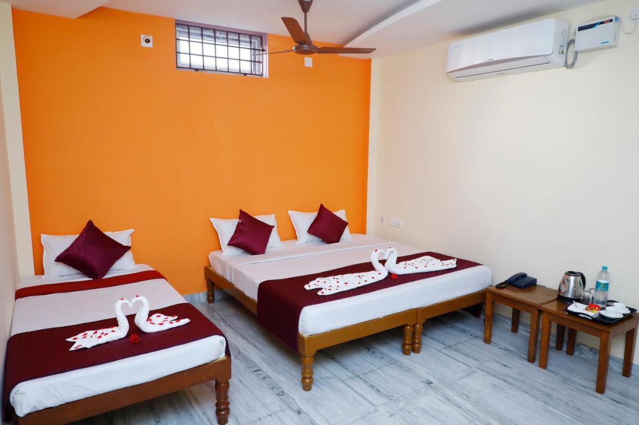 Ps Residency Hotell Pondicherry Exteriör bild